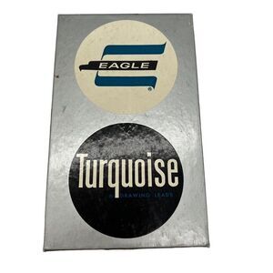 Vintage Eagle Turquoise 2375 4H Drawing Leads